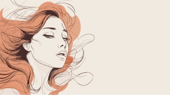 Artistic Woman Face Illustrations #3, 25xAI