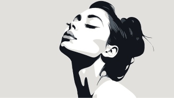 Artistic Woman Face Illustrations #3, 25xAI