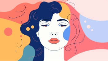 Artistic Woman Face Illustrations #4, 25xAI