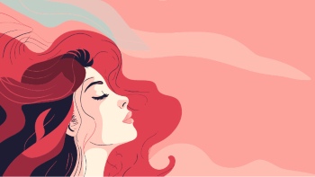 Artistic Woman Face Illustrations #4, 25xAI