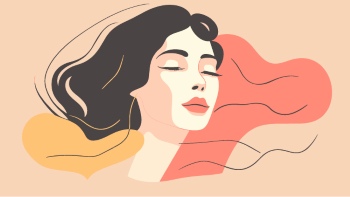 Artistic Woman Face Illustrations #4, 25xAI