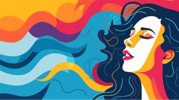 Artistic Woman Face Illustrations #4, 25xAI