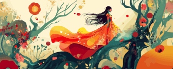 Artistic Woman Face Illustrations #5, 25xAI