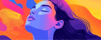 Artistic Woman Face Illustrations #5, 25xAI