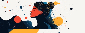 Artistic Woman Face Illustrations #5, 25xAI