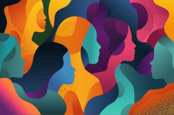Artistic Woman Face Illustrations #5, 25xAI