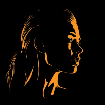 Artistic Woman Face Illustrations #6, 25xAI
