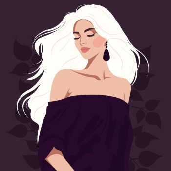 Artistic Woman Face Illustrations #6, 25xAI