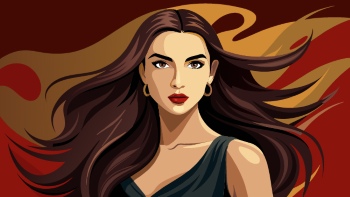 Artistic Woman Face Illustrations #6, 25xAI