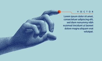 Futuristic Backgrounds - Polygonal Hands 36xAI