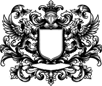 Baroque Victorian Frames, Borders & Patterns #2, 25xAI