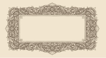 Baroque Victorian Frames, Borders & Patterns #2, 25xAI