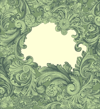 Baroque Victorian Frames, Borders & Patterns #2, 25xAI
