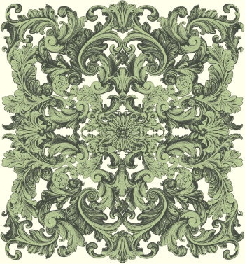 Baroque Victorian Frames, Borders & Patterns #2, 25xAI