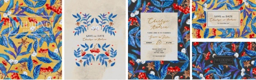 Floral Spring Frame Invite & Posters 26xAI Floral Spring Frame Invite & Posters 26xAI