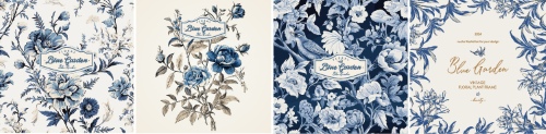 Floral Spring Frame Invite & Posters 26xAI Floral Spring Frame Invite & Posters 26xAI