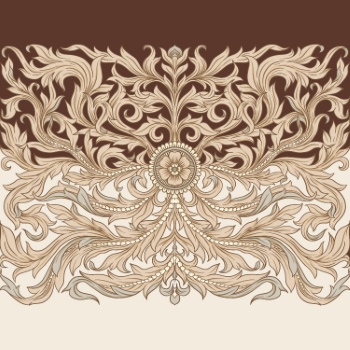 Royal Baroque Ornaments & Victorian Floral Seamless Patterns 42xAI