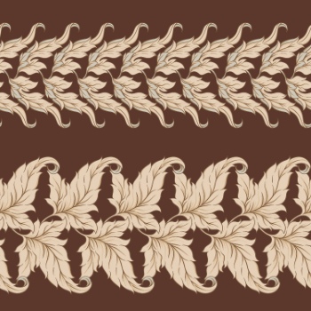 Royal Baroque Ornaments & Victorian Floral Seamless Patterns 42xAI