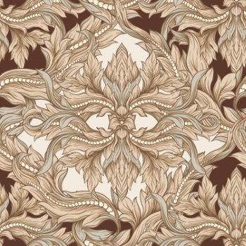 Royal Baroque Ornaments & Victorian Floral Seamless Patterns 42xAI