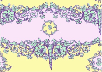 Royal Baroque Ornaments & Victorian Floral Seamless Patterns 42xAI