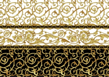 Royal Baroque Ornaments & Victorian Floral Seamless Patterns 42xAI