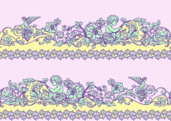 Royal Baroque Ornaments & Victorian Floral Seamless Patterns 42xAI