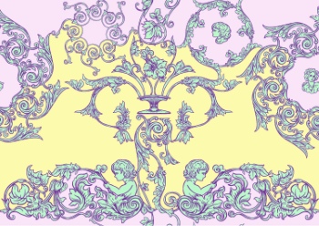 Royal Baroque Ornaments & Victorian Floral Seamless Patterns 42xAI