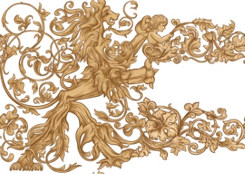 Royal Baroque Ornaments & Victorian Floral Seamless Patterns 42xAI