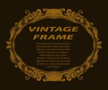 Vintage Frames & Borders #1, 33xAI
