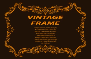 Vintage Frames & Borders #1, 33xAI