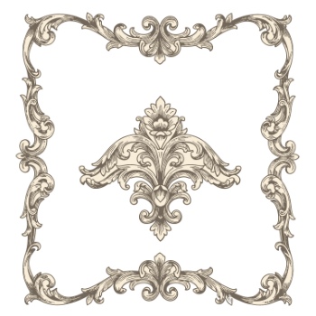 Vintage Frames & Borders #8, 26xAI