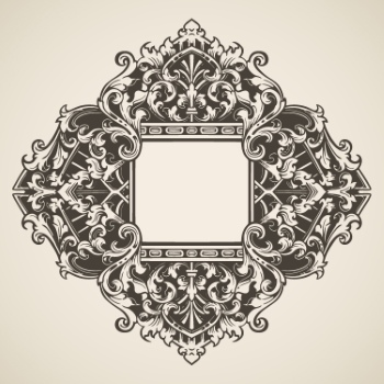Vintage Frames & Borders #8, 26xAI