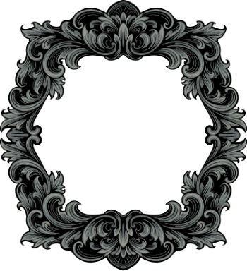 Vintage Frames & Borders #7, 27xAI