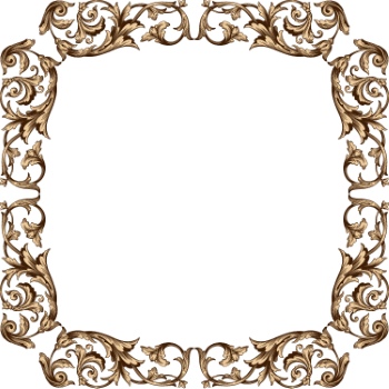 Vintage Frames & Borders #6, 25xAI
