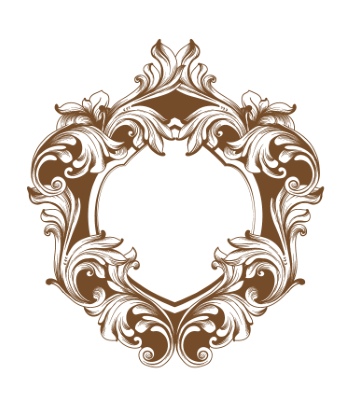 Vintage Frames & Borders #6, 25xAI