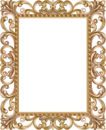 Vintage Frames & Borders #6, 25xAI