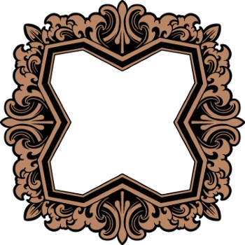 Vintage Frames & Borders #6, 25xAI