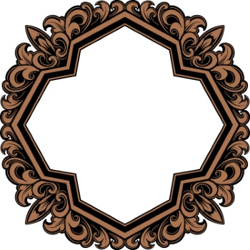Vintage Frames & Borders #6, 25xAI