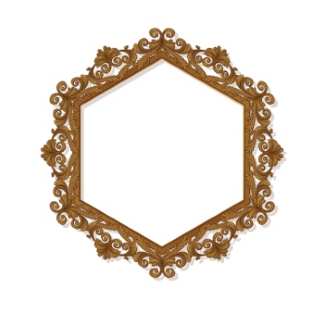 Vintage Frames & Borders #6, 25xAI