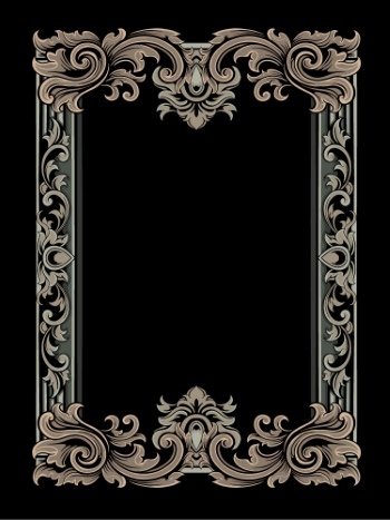 Vintage Frames & Borders #5, 25xAI Vintage Frames & Borders #5, 25xAI