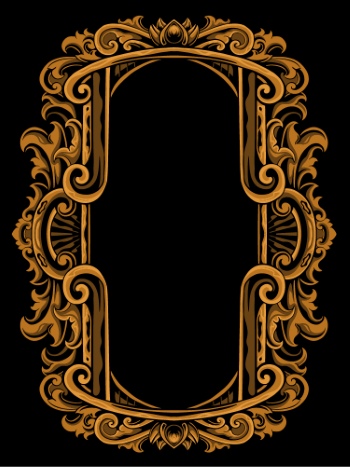 Vintage Frames & Borders #5, 25xAI Vintage Frames & Borders #5, 25xAI