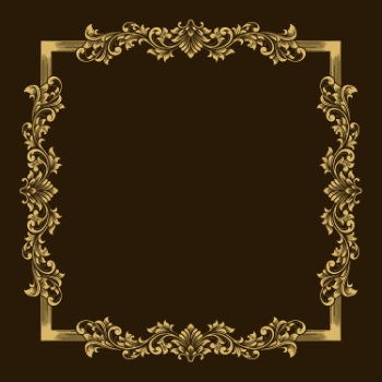 Vintage Frames & Borders #4, 28xAI