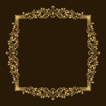 Vintage Frames & Borders #4, 28xAI