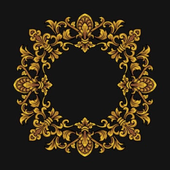 Vintage Frames & Borders #4, 28xAI