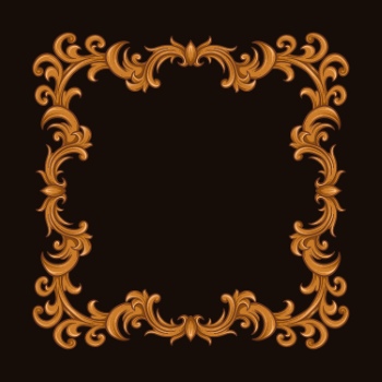 Vintage Frames & Borders #4, 28xAI