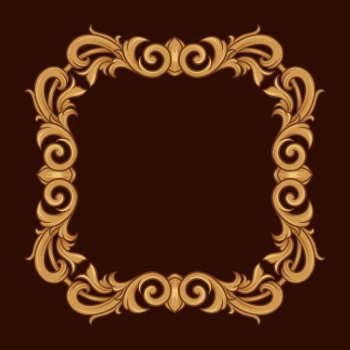 Vintage Frames & Borders #4, 28xAI