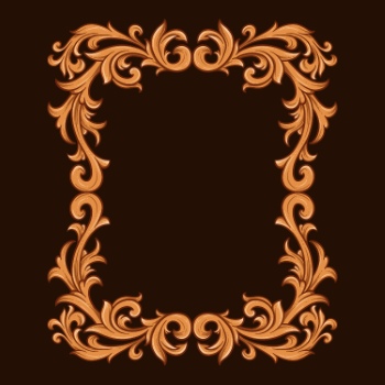 Vintage Frames & Borders #4, 28xAI