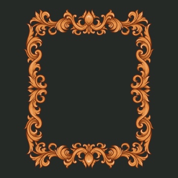 Vintage Frames & Borders #4, 28xAI