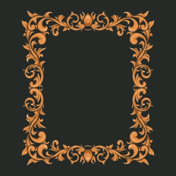 Vintage Frames & Borders #4, 28xAI