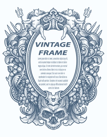 Vintage Frames & Borders #3, 30xAI Vintage Frames & Borders #3, 30xAI